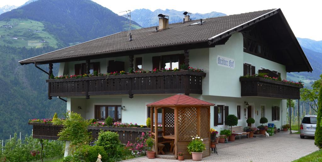 Zimmervermietung Groeberhof Schenna Exterior foto